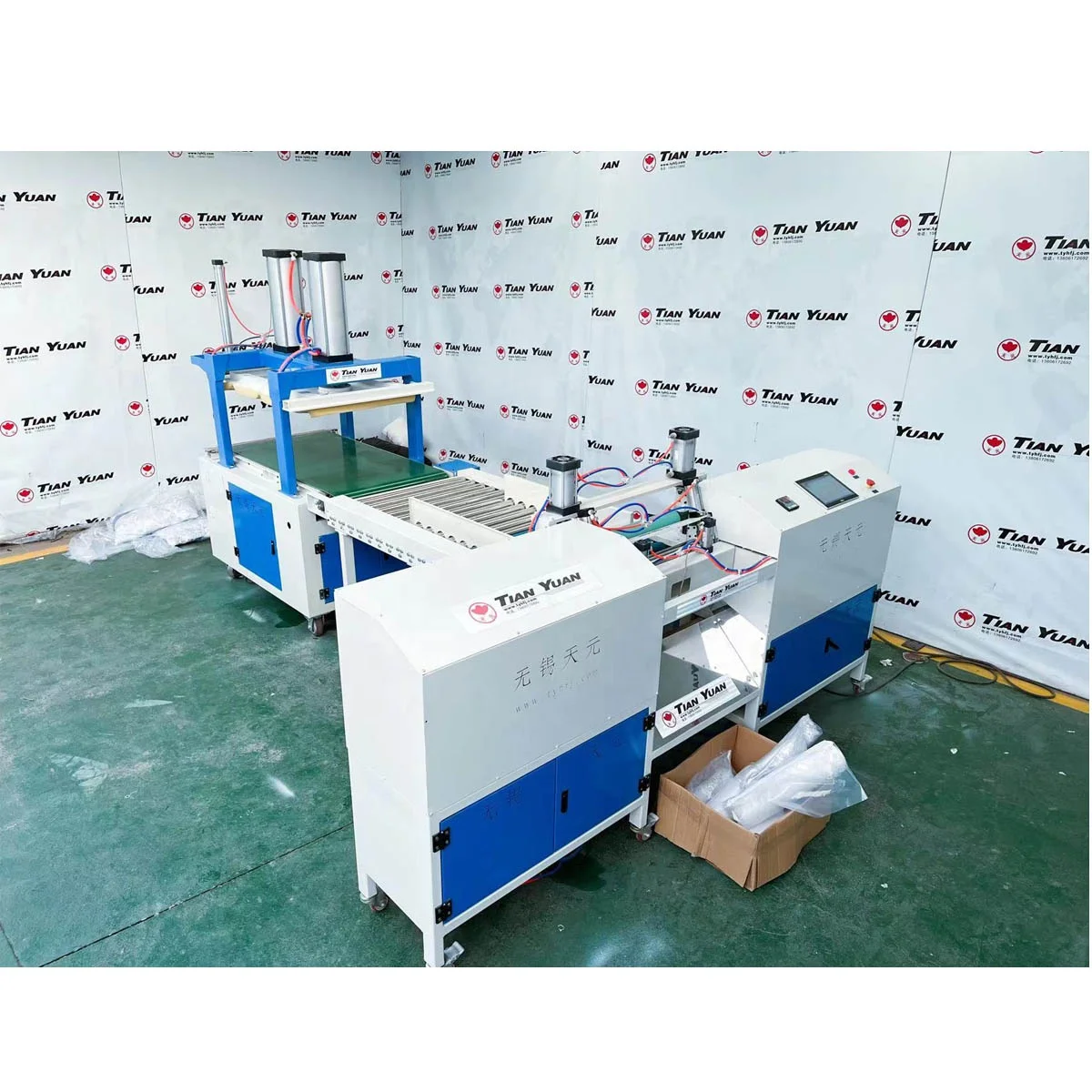 Automatic Vacuum Compress Sealing Machine with Auto Roll Packaging Function for Pillow/sponge Rolling JZJ-2