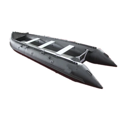 Kayak de pesca Hypalon Kaboat 4.7 negro PVC/HYPALON 470 m para 3 personas