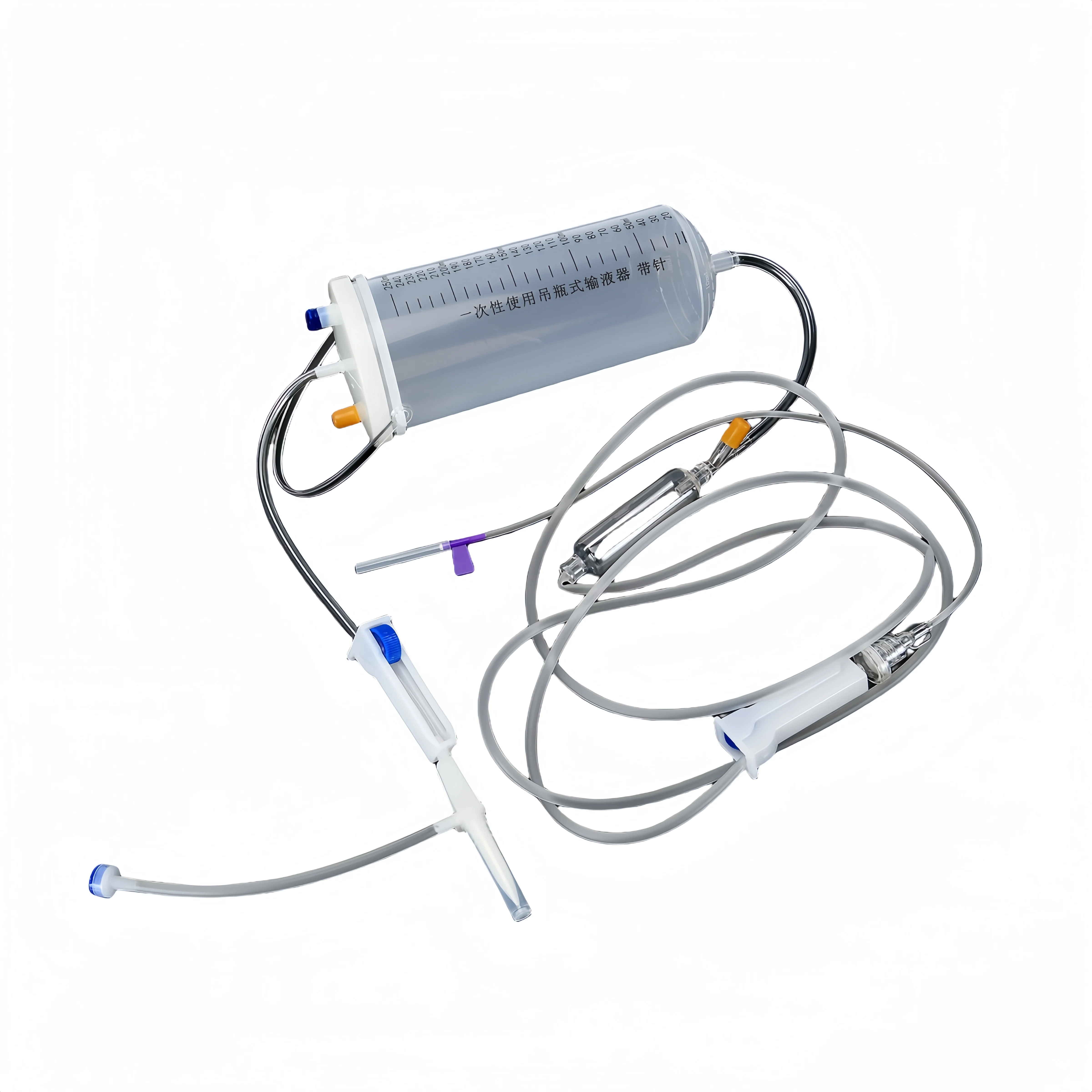 Disposable Medical Infusion Set with Vial Premium One-Time Use Infusion Equipment