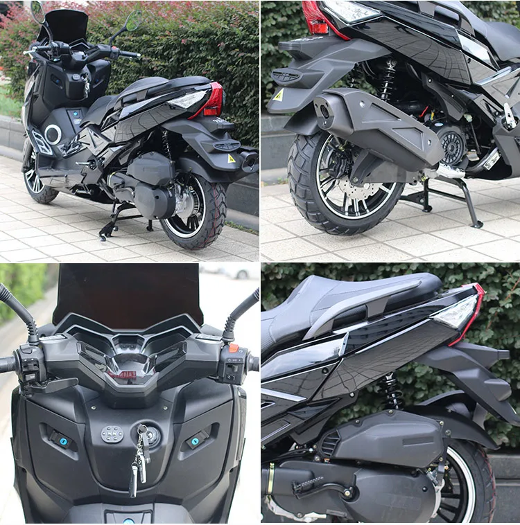 Best price fashion  electric motorcycle scooter 8000W 72 V T9 Electric Scooter With Big Wheels