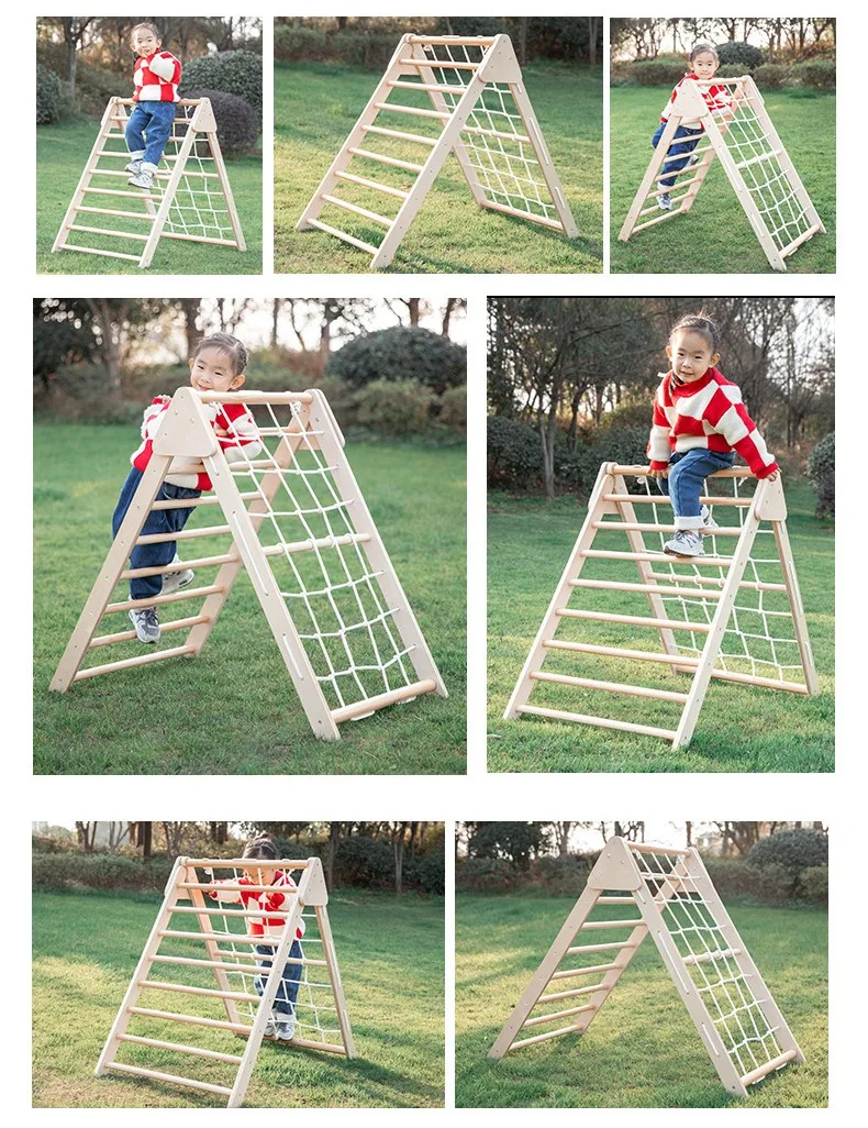 Stackable Play Ladders Montessori Play Gym Grid Ladder Climbing Toy For Toddlers,Indoor ...