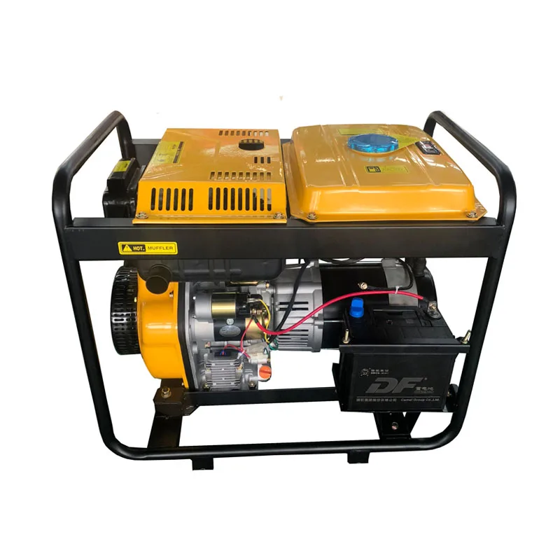 5KW 6KVA Open Frame Small Motor Generator Diesel Generator for Home With Prices