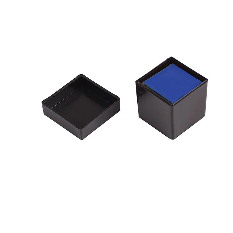 Close Small Color Vision Magic Trick Black Cube with Colorful Box Magic Props guess Color Toy