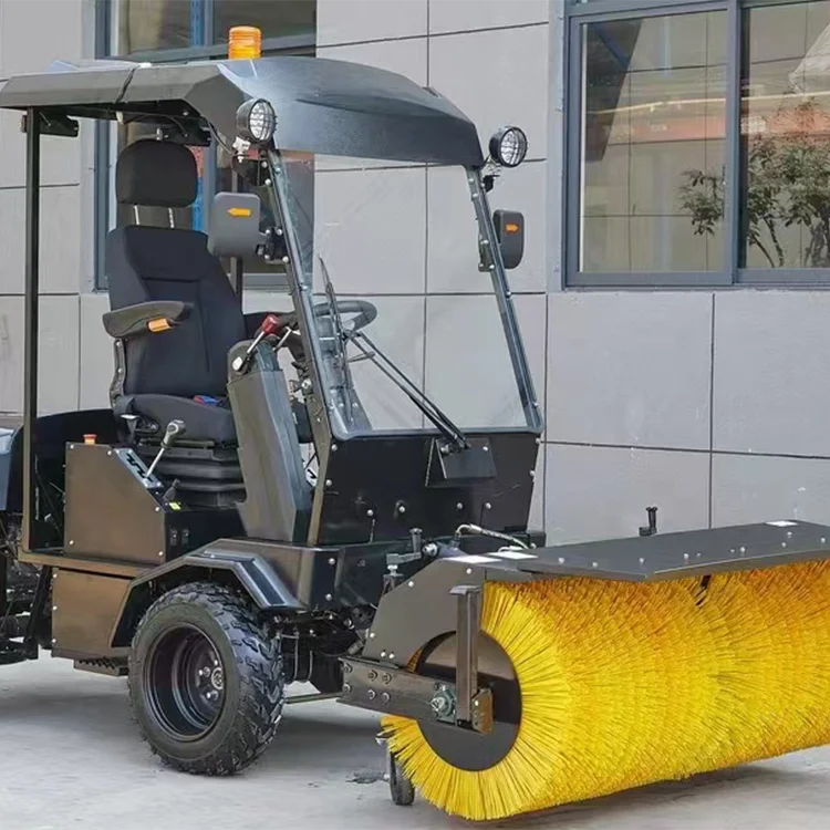 Cheap Price Ride on Snow Sweeper Tractor Snow Road Sweeper Machine Blower Quad with Snow Plow
