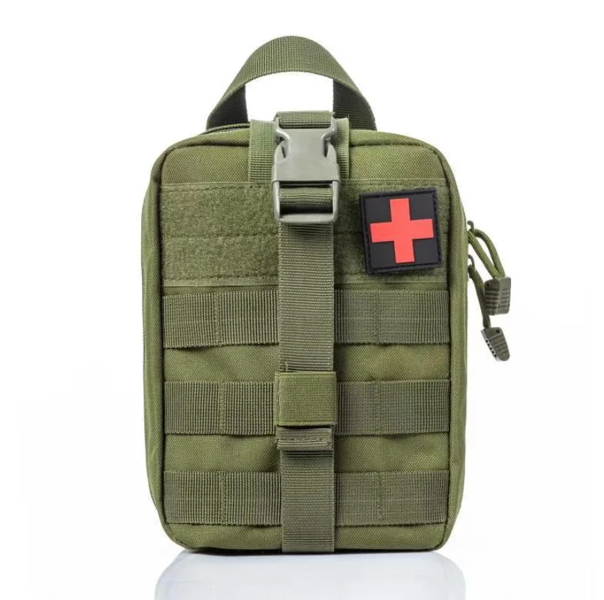 Fa01 First Aid Bag With Molle System 8x6x3 Inches With Molle Straps ...