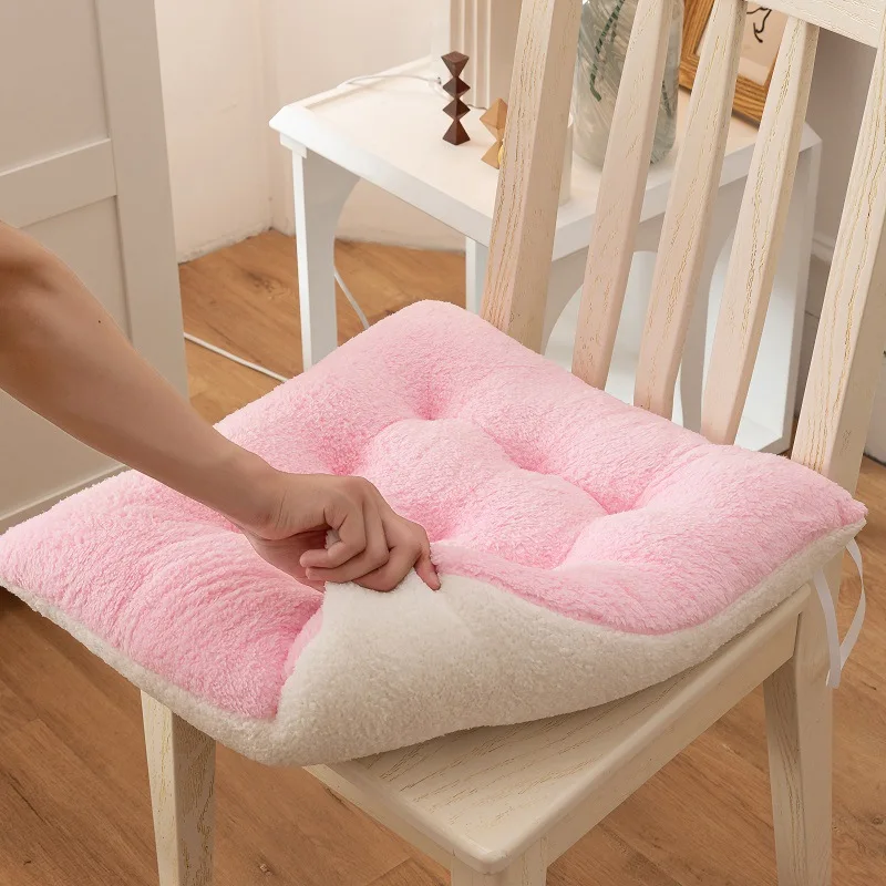 Square Office Chair Cushions Soft Fuzzy Warm Seat Cushion Chair Seat Pads  For Office Home Dining Chairs Sofa Car Wheelchair - Buy Square Office Chair  Cushions Soft Fuzzy Warm Seat Cushion Chair