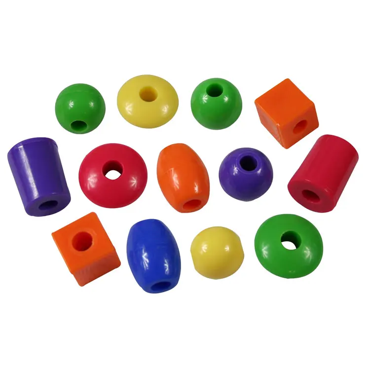 Лидер продаж на Amazon, 90 шт., бусины на шнуровке, игрушки для детей с веревками