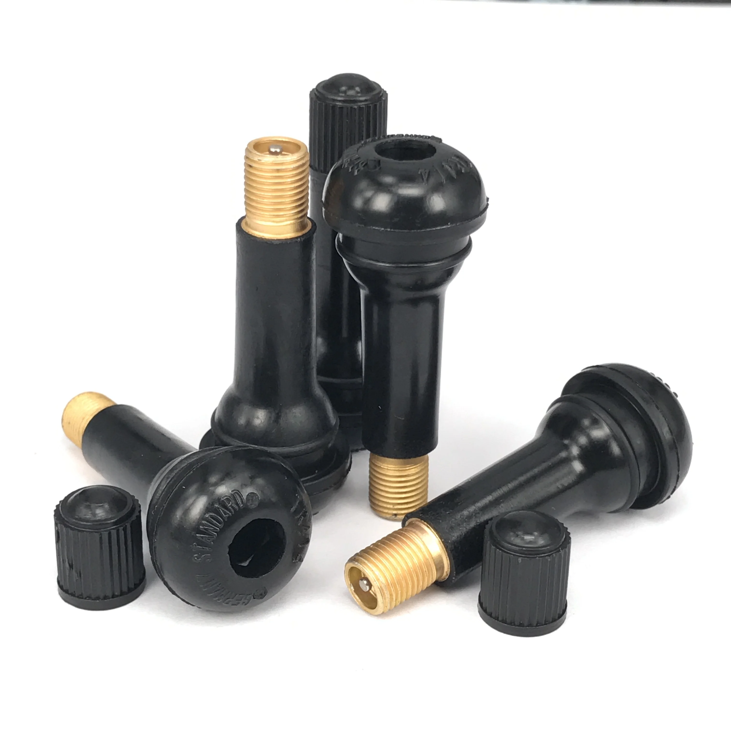 Tire Valve TR412 TR 413 TR414 Car Tubeless Rubber Valves for Tubeless Tyres
