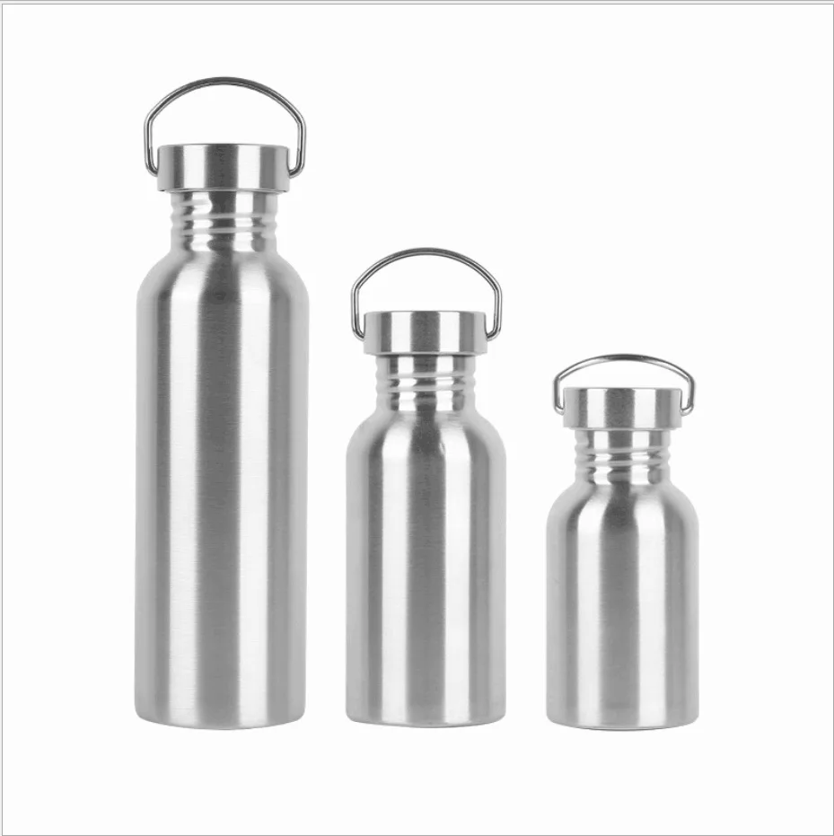 2020 New Travel Tumbler 350 500 600ml 750 1000 ml Bulk Bamboo Lid Insulated Ss 304 Stainless Steel Water Bottle
