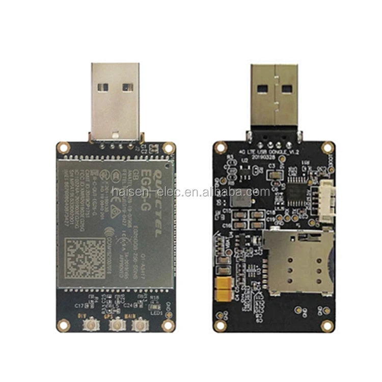 Module De Communication 4G LTE CAT4 Quectel EC25/EG25 - Carte Réseau USB, Débit 150 Mbps, Pour Routeurs, Systèmes Sécurité