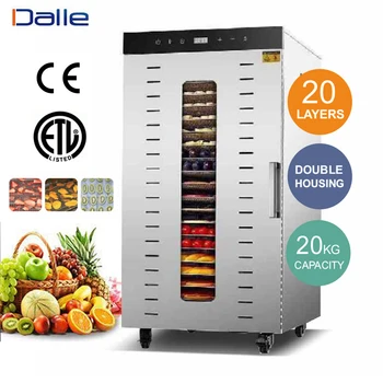 20 Layers New Arrival Commercial Industrial Fruits Vegetables Tray Dryer Food Dehydrator