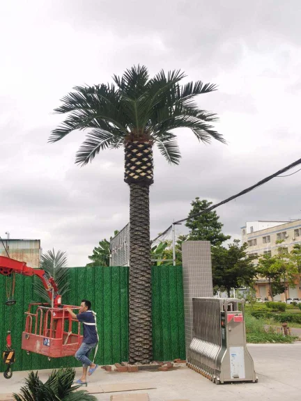 Seaweed Trees Neptune Coconut Trees Artificial Palm Trees Large Outdoor Artificial Plants