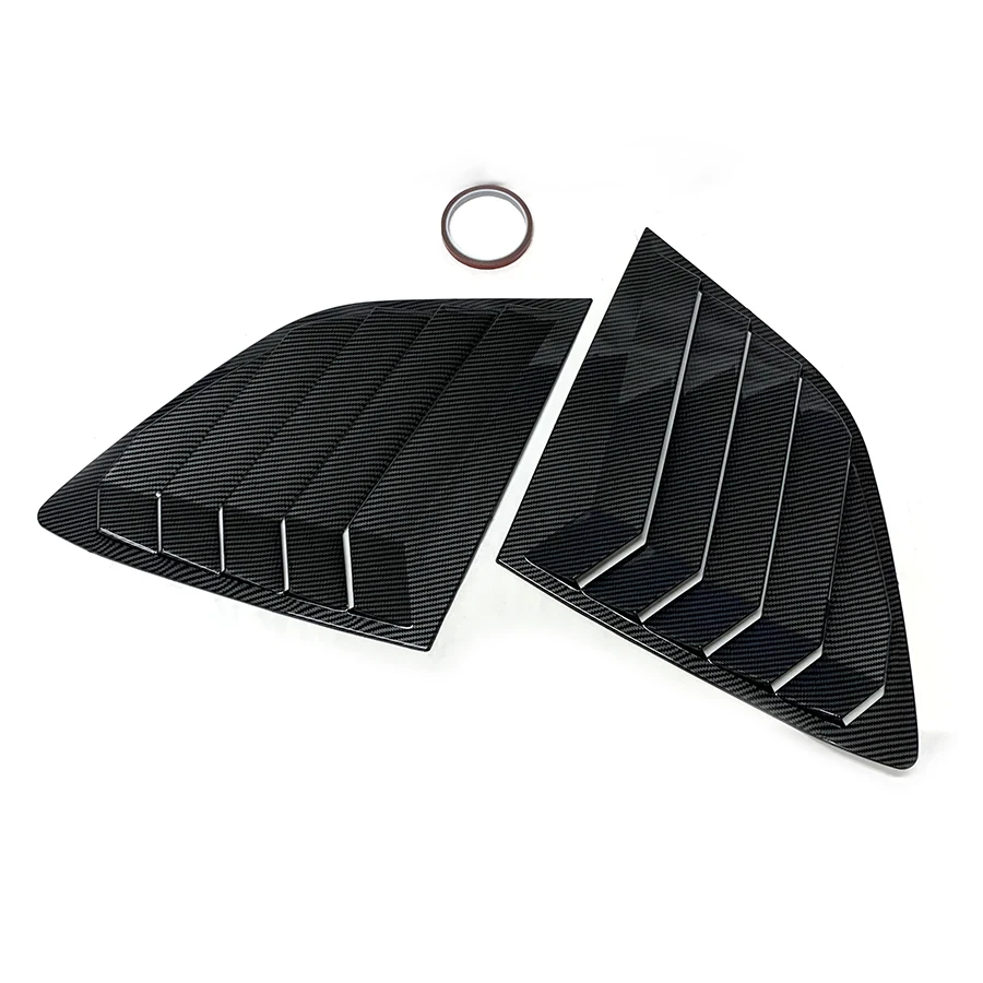 product car exterior rear carbon side window louver shutter for honda cr v crv 2023 auto kits parts accessories modify-6