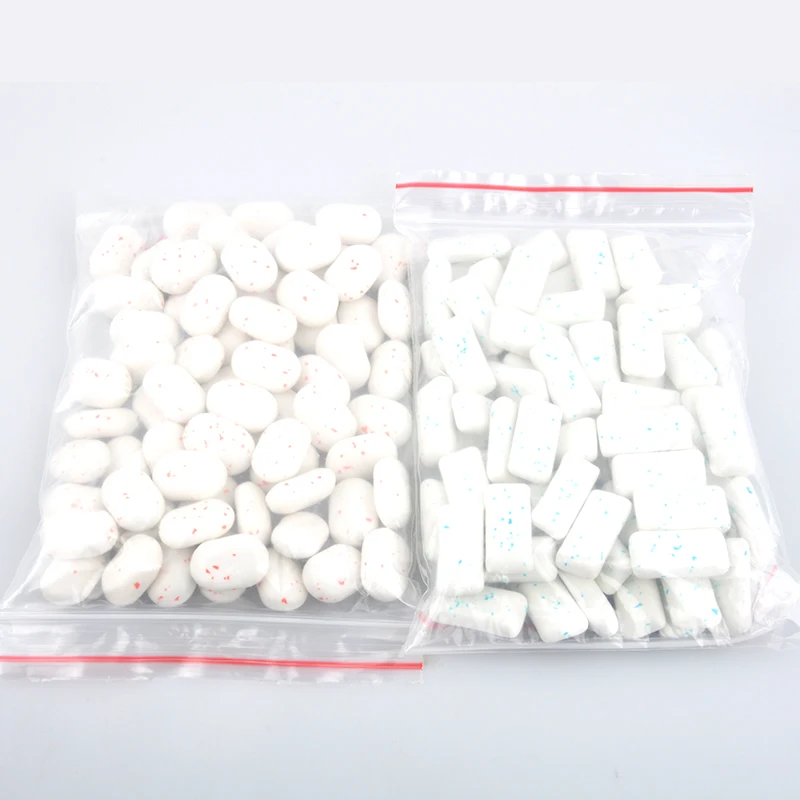 Multiple Shapes Colors Sweet Halal Menthol Xylitol Sugar Free Crispy