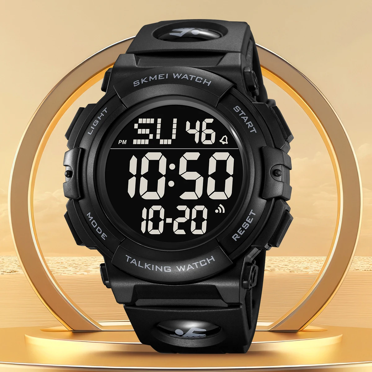 SKMEI 2322 Men Wholesale Alarm English Talking Watch Digital Electronic Blind People Sports Wristwatches Alibaba