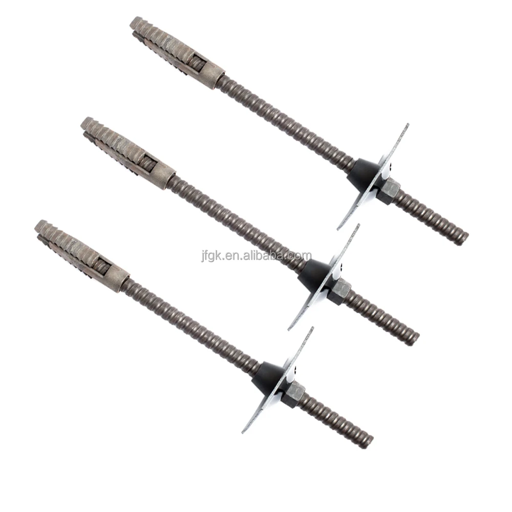 Self Drilling Anchor System Full Threaded R25n Hollow Anchor Bar ...