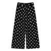 Black and white polka dots