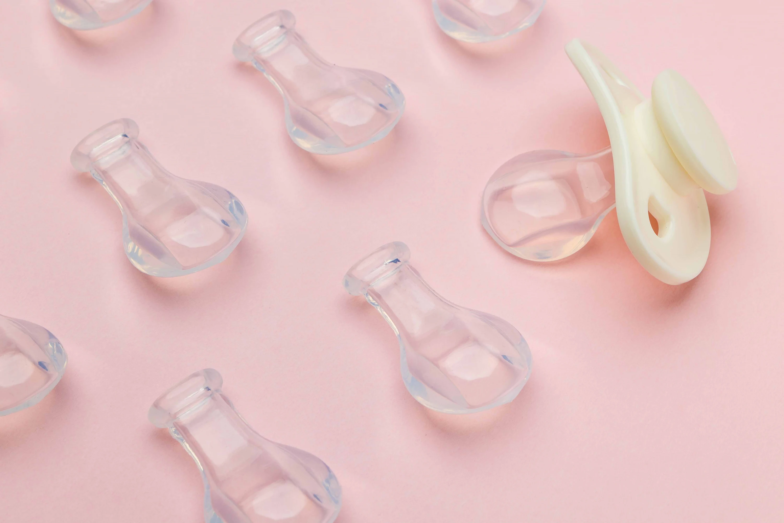 New Design Factory Round Adult Sized Pacifier Bulk Natural Rubber