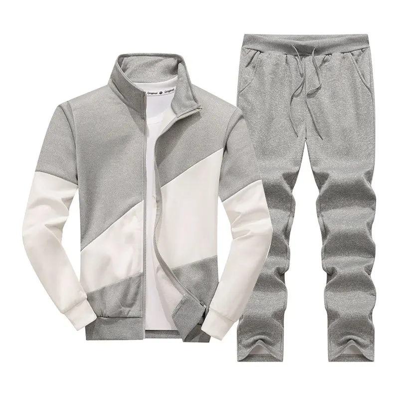 2023 Wholesale Autumn Men Casual Fashion Tracksuit 2 Piece Set Men ...