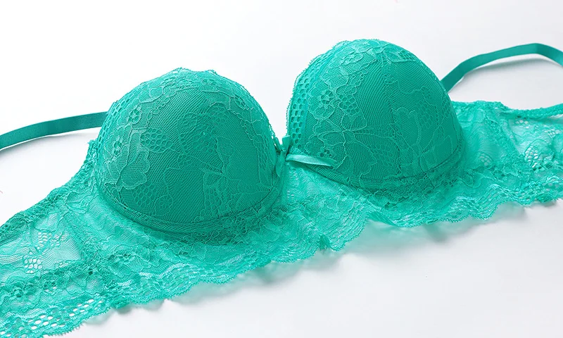 Hot Selling Women Lace Bra Brief Set Fashion Lace Push up Bra Panty Set  Women Underwear Set