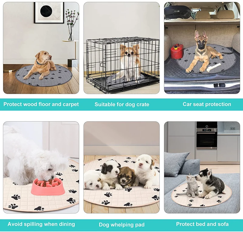 Dogs Cage Waterproof Reusable Extra Absorbent Pads factory