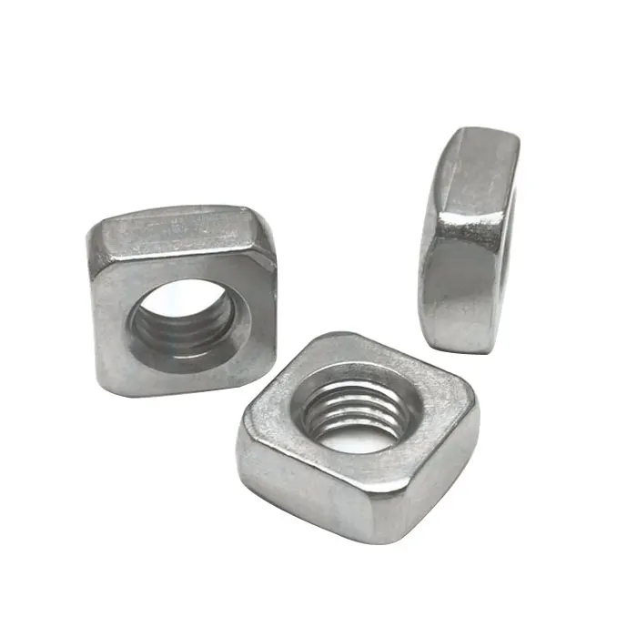 IMScrews M5 Square Nuts - 50 Pack Of 304 Stainless Steel DIN557 Nuts