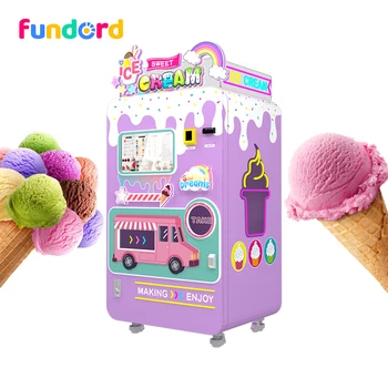 FUNDORD automatic ice cream vending machine