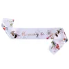 White floral sash-1