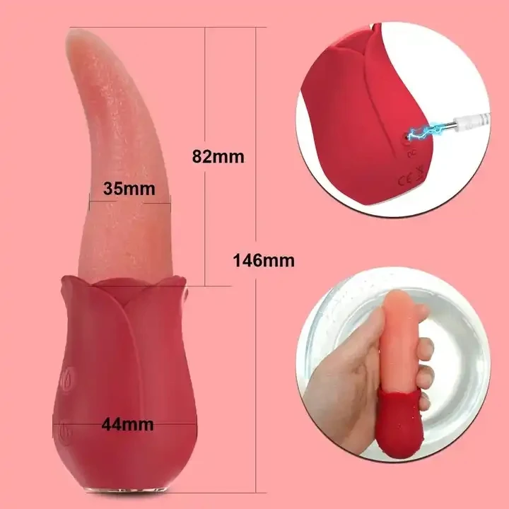 Mini Vibromasseur 3 En 1 – Stimulation Mamelons Et Clitoris – Discret Et Facile à Utiliser