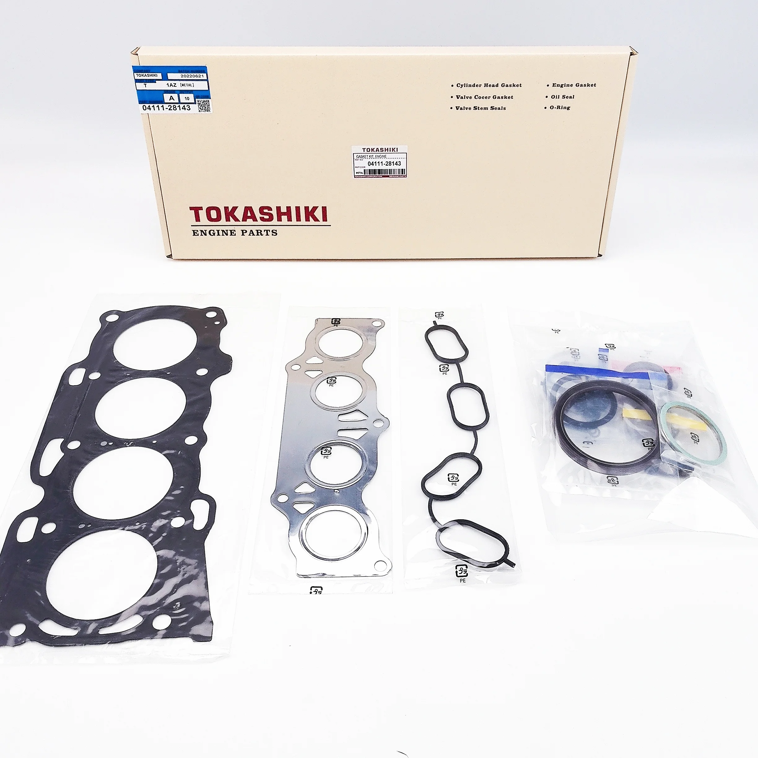 Engine Overhaul Gasket Kit For Toyota Head Gasket For 1az 04111