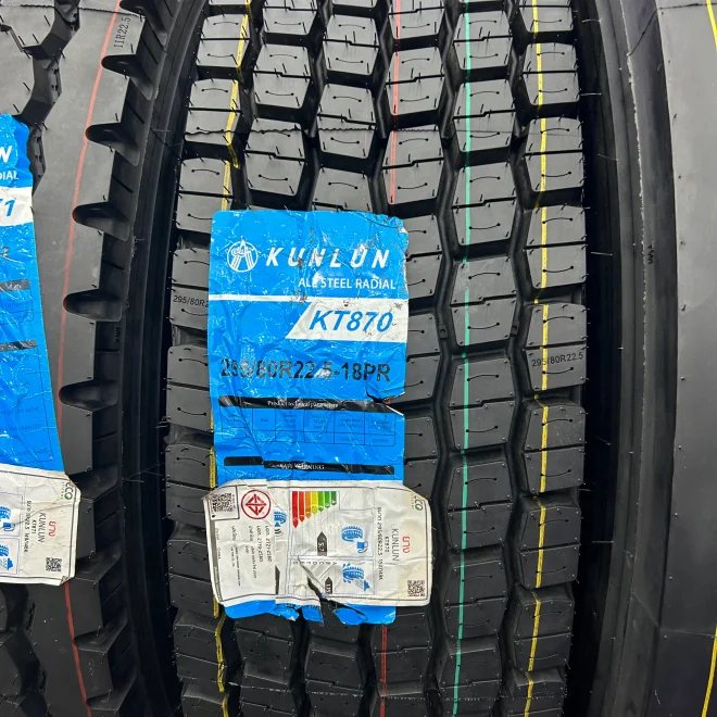 11R22.5-18PR KT828 KUNLUN DOUBLECOIN Truck Tires - Top Quality