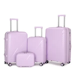 Large Suitcase PP Bag Suitcase Wheels 3 Pieces Cheap Price Rotating 360 Degree Wheels Luggage Set