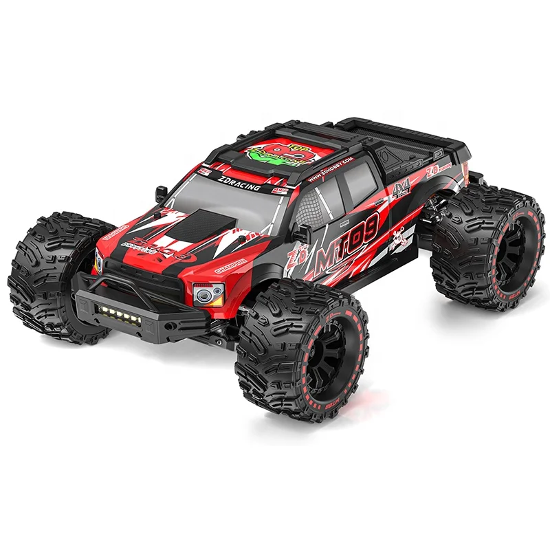 DE Racing オフロードRCカー ZD Racing MT09 4WD RC Racing Car - High Performance Monster Truck