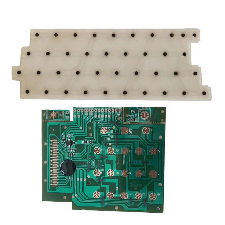 Insulation Materials Conductive Silicone Keyboard Button Waterproof Switch Key Rubber Electronic PCBA PCB Circuit Board