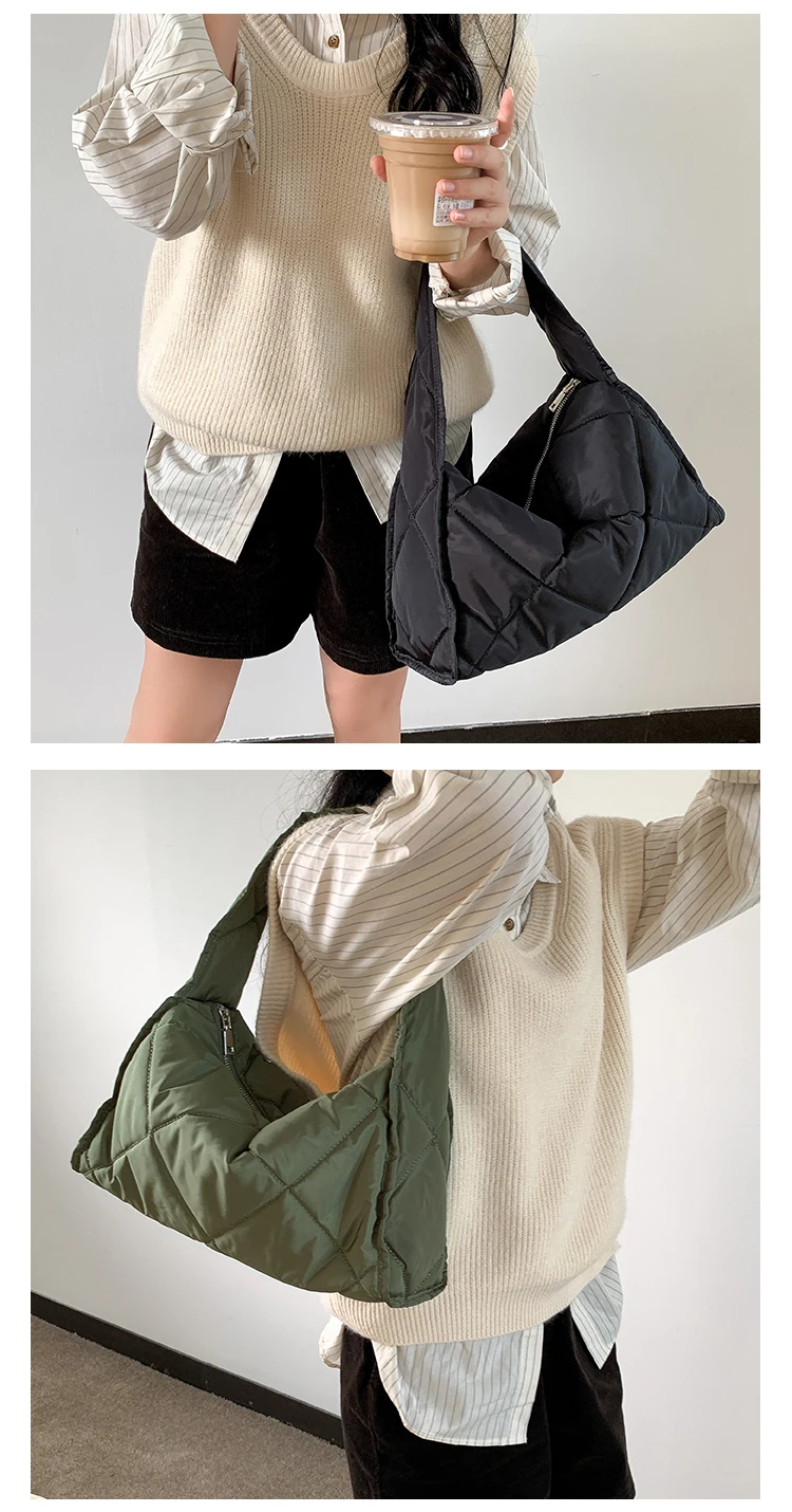 Factory Wholesale High Quality Cotton Tote Bag Nylon Handbag Expanded