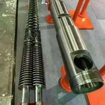 Factory Price Nitrided Screw And Barrel For Plastic Extruder Machine