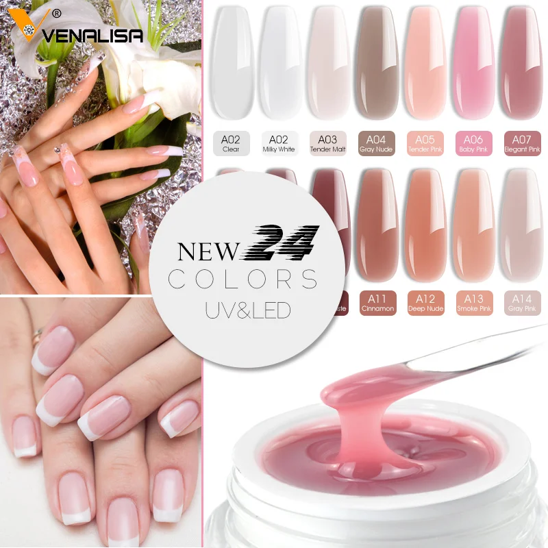 Venalisa Vernis A Ongles En Gel Uv Produit De Manucure Nail Art Sechage Rapide Extension D Ongles Camouflage Epais Colore Nail Art 30g Buy Nail Extension Gel Constructeur Gelee Gel Camouflage Ongles Batiment Extension Gel Product On Alibaba Com