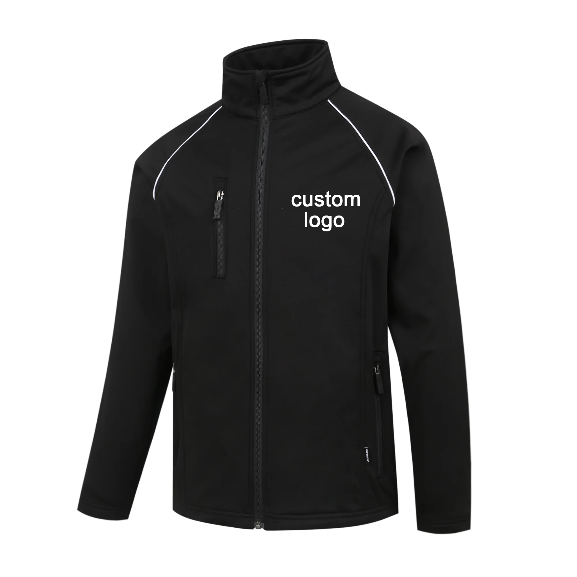 Custom Logo Mens Outdoor Sports Hiking Tactical Work Wear Soft Shell ...