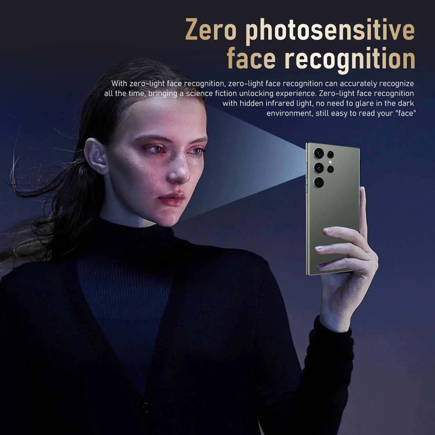 Hot Selling 5g Smartphone S24 Ultra Telephone Google Ai 7.3 Inch