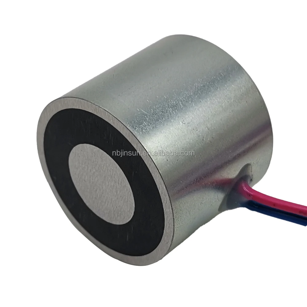JSP 12v 24v Dc Small Power Super Strong Suction Cup Circular Holding Lifting Electromagnet