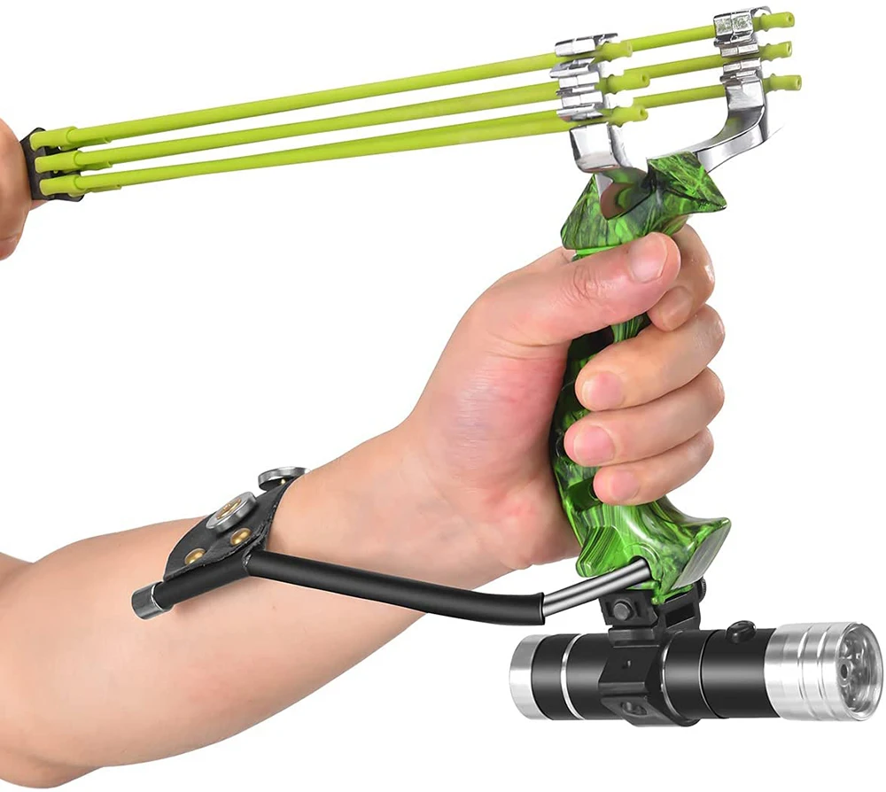 GTMAT Power Long Rod Slingshot Rubber Band Use In Professional Hunting Bow  High Precision Sling Accessory Fish Hunting Shoot