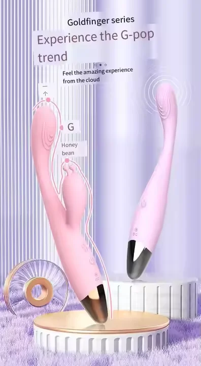 Golden Finger Single Motor Vibration Sex Toy - High Frequency
