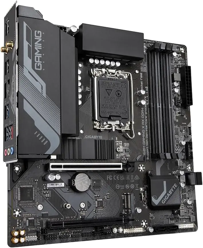 B760M Gaming X AX DDR4 LGA 1700 M-ATX 主板 4x 128GB 2x PCI-E X16 M.2 3x USB 3.2 Double Memory Channel 5