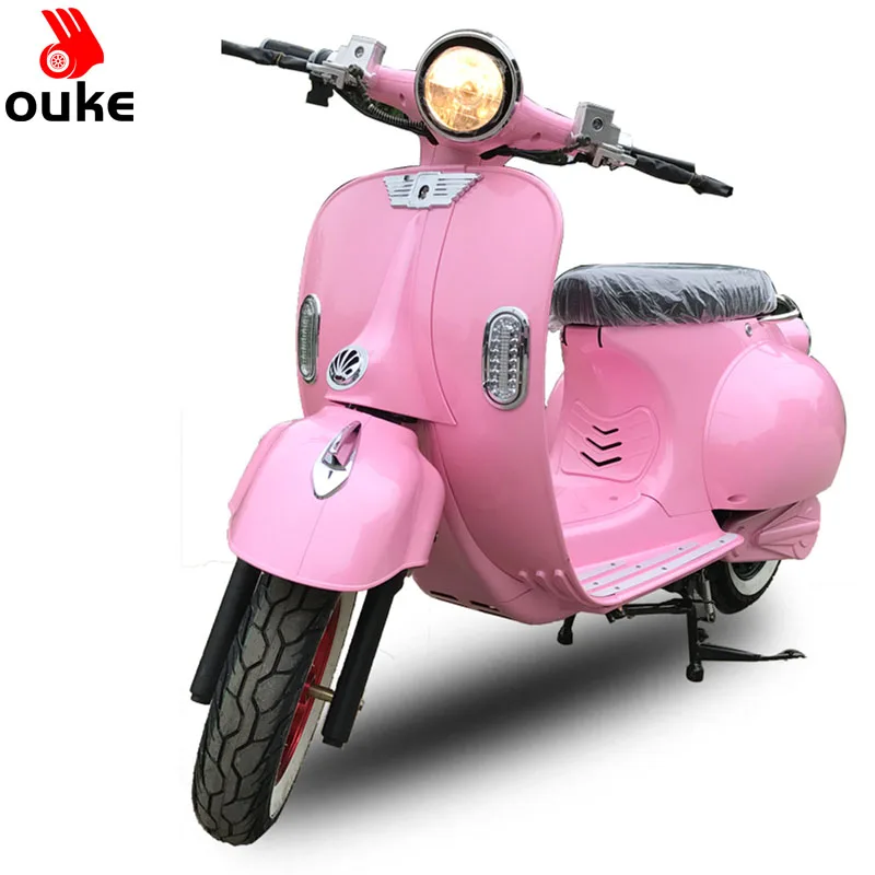 Retro Electric Scooter Style with Double Removable Battery 1500w