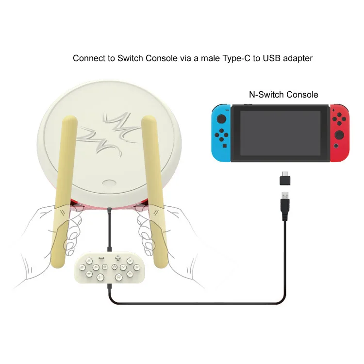 TNS-1867 Video Game Accessories for Nintendo Switch Taiko