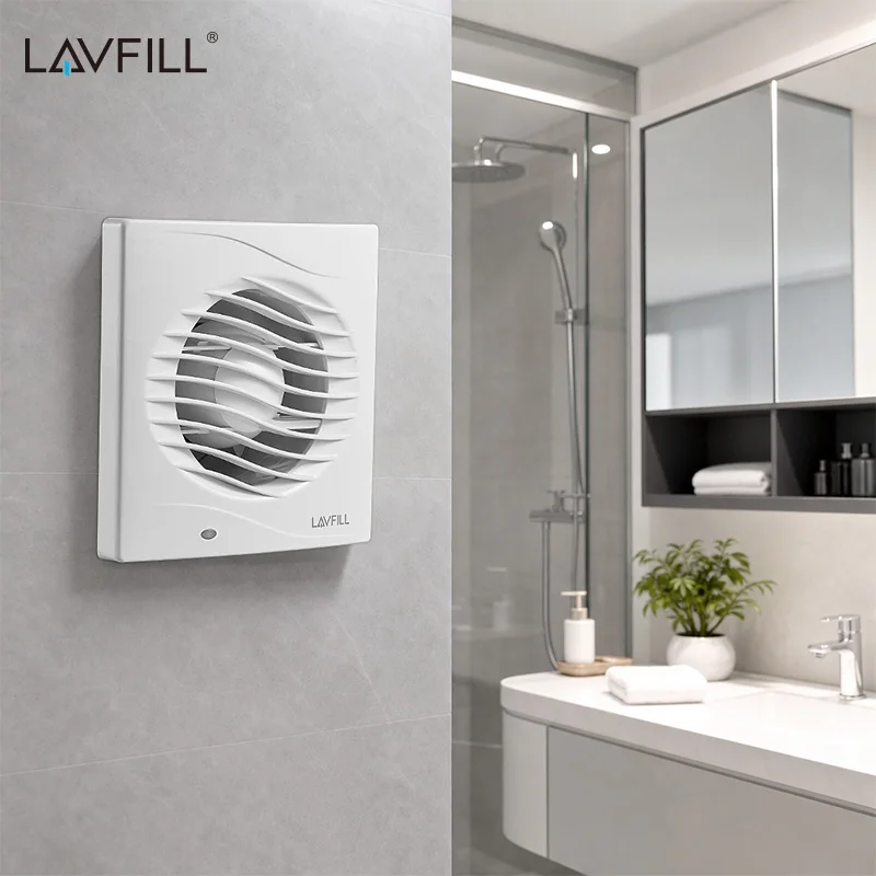 220v Kitchen Exhaust Fan Wall Mounted 4 in Exhaust Fan 100mm Bathroom Extractor Fan