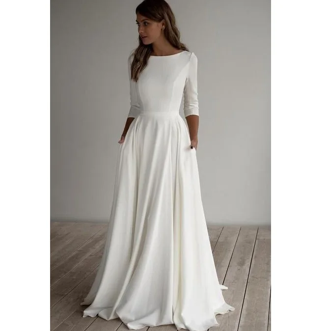 Line Beach Bridal Wedding Gowns ...