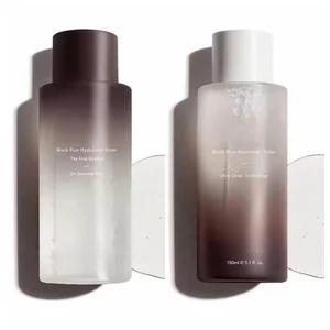 Horu horu  Hyaluonic Chamomile Face Moisturizing Facial Lavender Toner for Women Vegan Cruelty Free Private Label Black