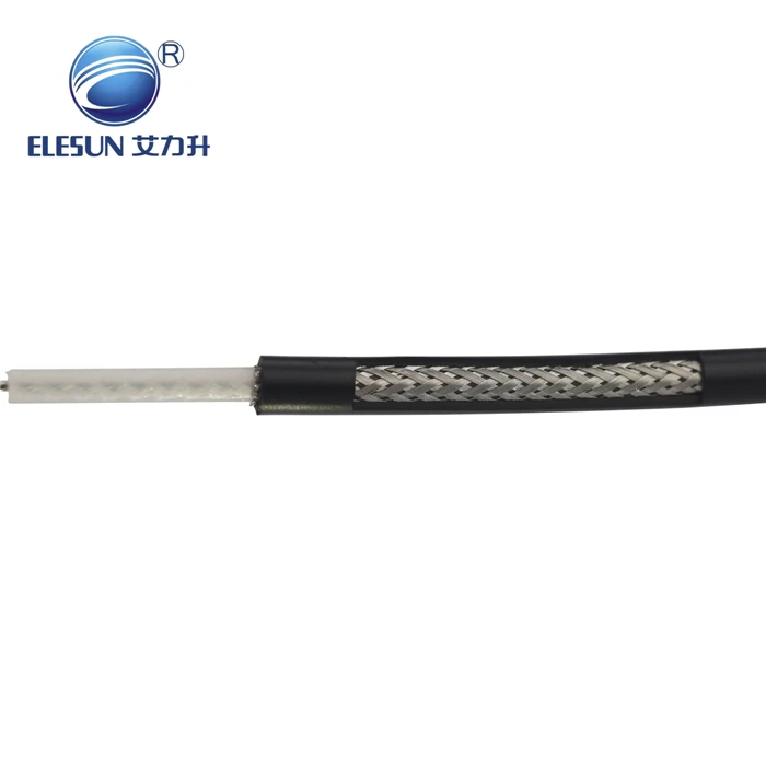 RG59 Solid PE Insulation Double Braiding Shield Coaxial Cable