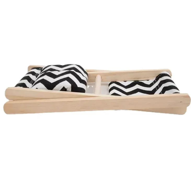 Hangrui 2022 Outdoor Beach Headrest with Pocket, Bamboo Neck Hammock for Neck Support, Lightweight and Compact